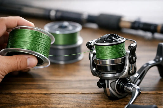 How Much Braided Line to Spool