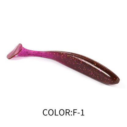 2021  Shiner 50Mm 75Mm 100Mm Fishing Lures Soft Artificial Bait Easy for Hooking up Big Pike