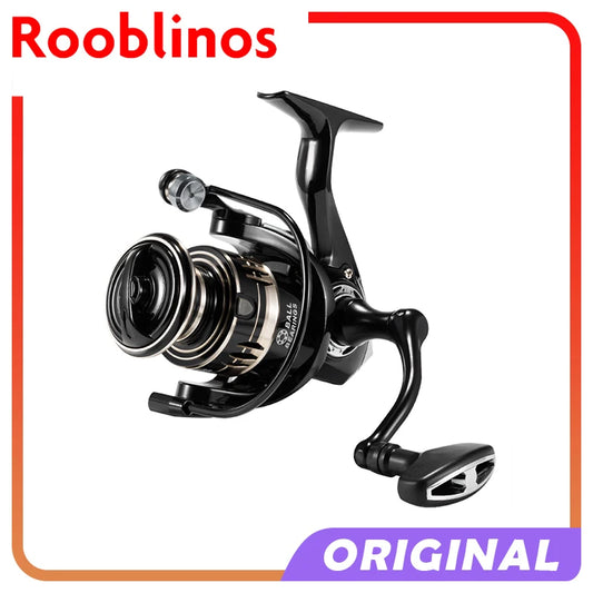 Ultralight metal spinning reel with 10kg max drag for saltwater and freshwater fishing