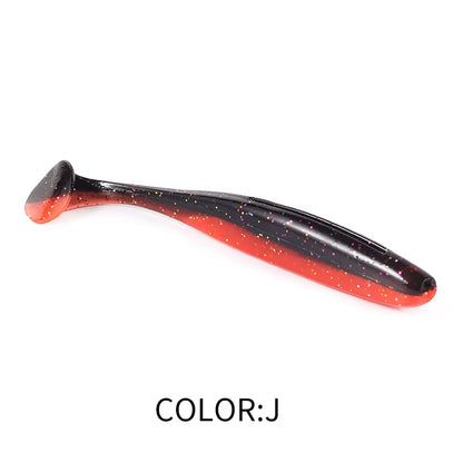 2021  Shiner 50Mm 75Mm 100Mm Fishing Lures Soft Artificial Bait Easy for Hooking up Big Pike