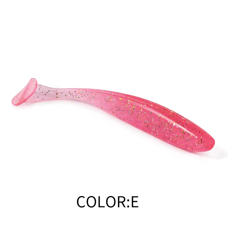 2021  Shiner 50Mm 75Mm 100Mm Fishing Lures Soft Artificial Bait Easy for Hooking up Big Pike
