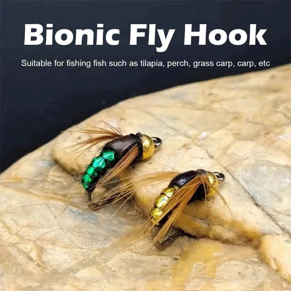 New Combination Fly Fishing Flies Different Style Insects Salmon Trout Single Dry Fly Fishing Lures Fishing Tackle