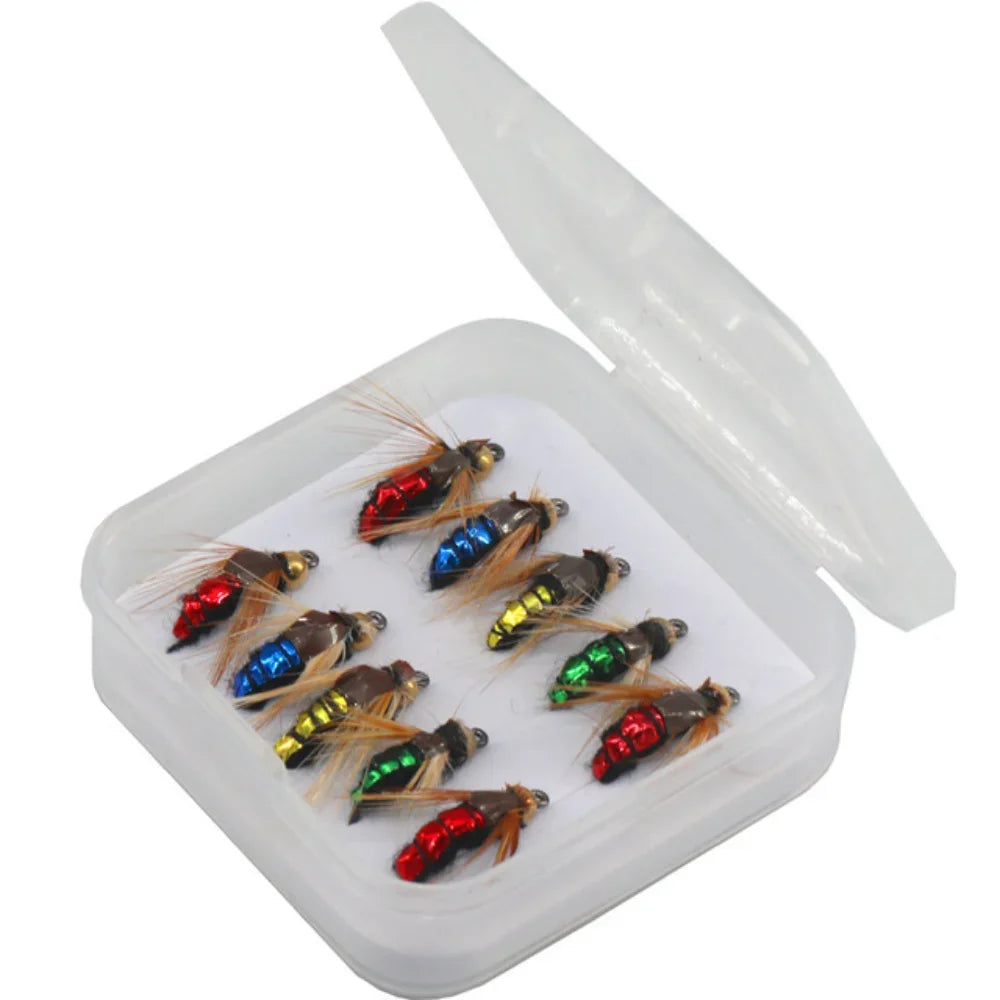 New Combination Fly Fishing Flies Different Style Insects Salmon Trout Single Dry Fly Fishing Lures Fishing Tackle