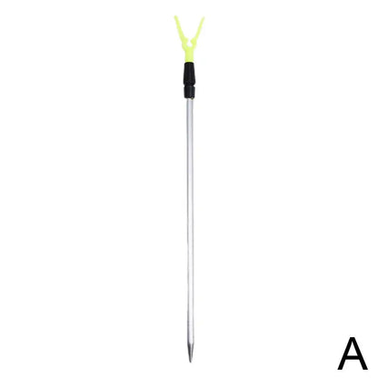 50/80Cm Fishing Bankstick Adjustable Extending Rod Rest Telescopic Fishing Stand Holders Fishing Rod Bracket Fishing Accessories