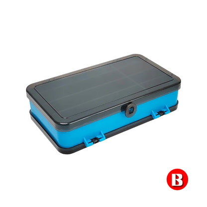 New Fishing Box Double Sided Portable Sponge Pad Fly Lures Container Jig Head Hook Storage Bait Case Carp Accessories Box Tackle