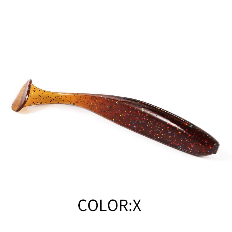 2021  Shiner 50Mm 75Mm 100Mm Fishing Lures Soft Artificial Bait Easy for Hooking up Big Pike