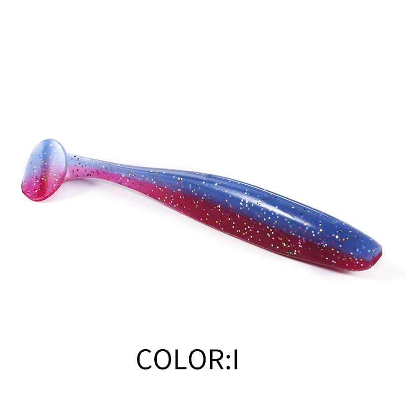 2021  Shiner 50Mm 75Mm 100Mm Fishing Lures Soft Artificial Bait Easy for Hooking up Big Pike