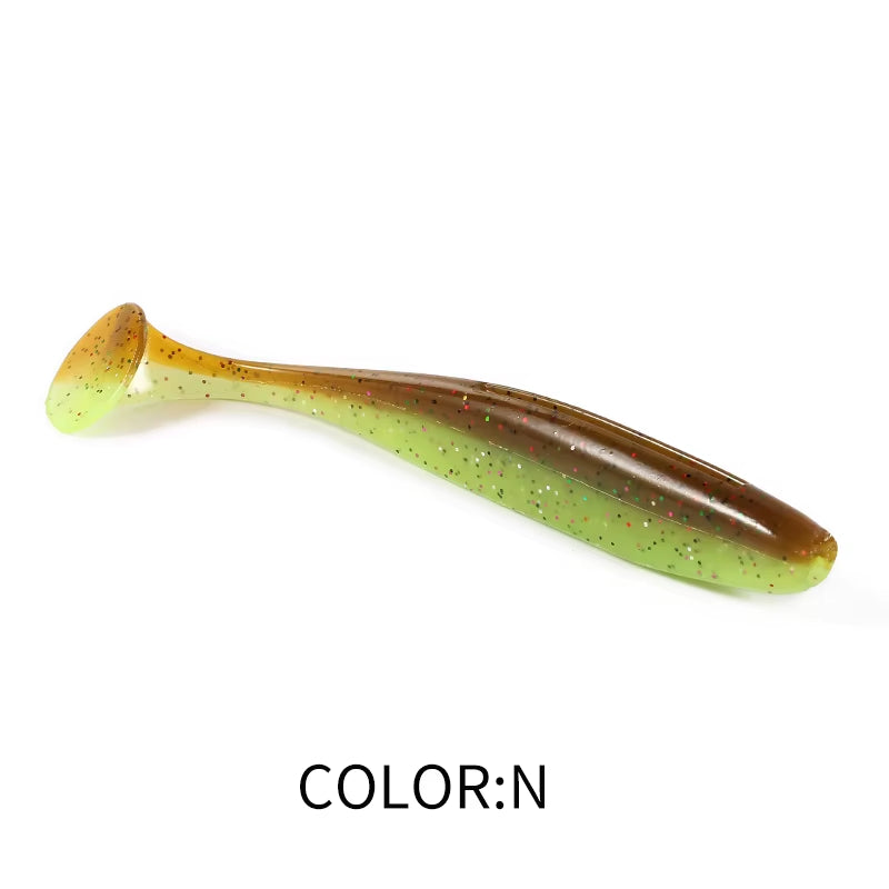 2021  Shiner 50Mm 75Mm 100Mm Fishing Lures Soft Artificial Bait Easy for Hooking up Big Pike